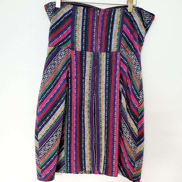 Urban Outfitters vintage strapless woven dress - Picture 6 of 6